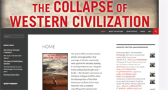 Desktop Screenshot of collapseofwesternciv.org